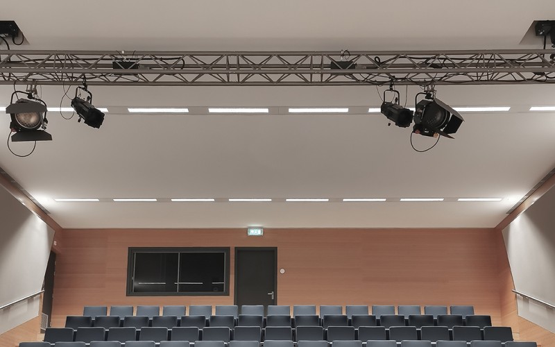 Auditorium in der Heijmans-Zentrale