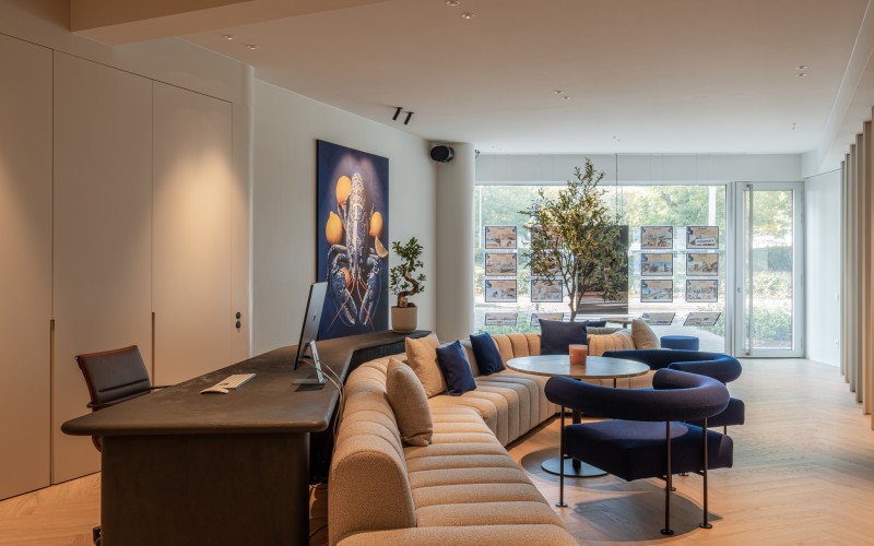 Luxuriöse Büroflächen Immo Blauw Ostende